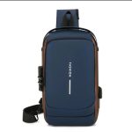 Crossbody Tech Sling Bag With USB Charging Port